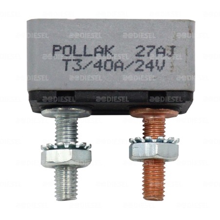 FUSIBLE 40A 12/24V TERMICO RESET