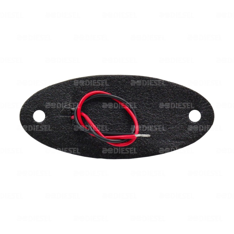 PLAFÓN 24V 6 LEDS CRIST ROJO I6