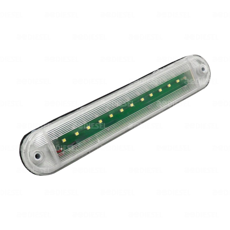 PLAFÓN 24V 12LED CRISTAL STOP TORINO
