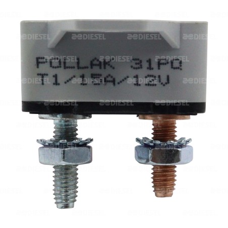 FUSIBLE 15A 12V/24V TERMICO C/S RESET