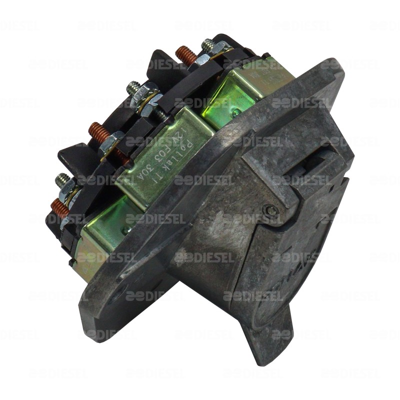 CONECTOR 7 VÍAS HEMBRA C/TERMICOS