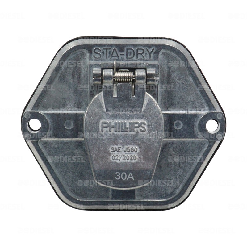 CONECTOR 7 VÍAS HEMBRA C/TERMICOS