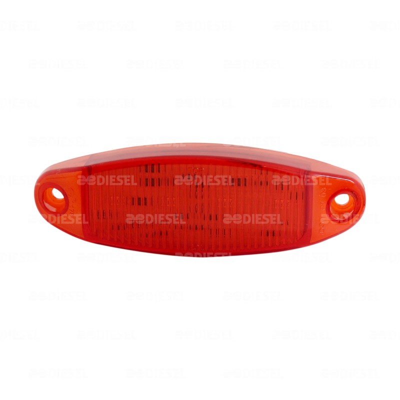 PLAFON 12V/24V-4 LED ROJO SALMON