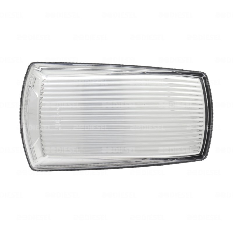 PLAFON 12/24V BLANCO LED AMBAR V9800
