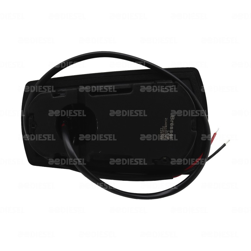 PLAFON 12/24V BLANCO LED AMBAR V9800