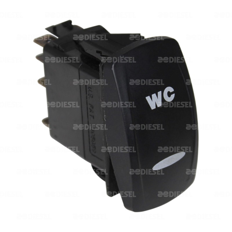 INTERRUPTOR 1 PASO 24V TECLA MOMENTANEO V7550 V9700