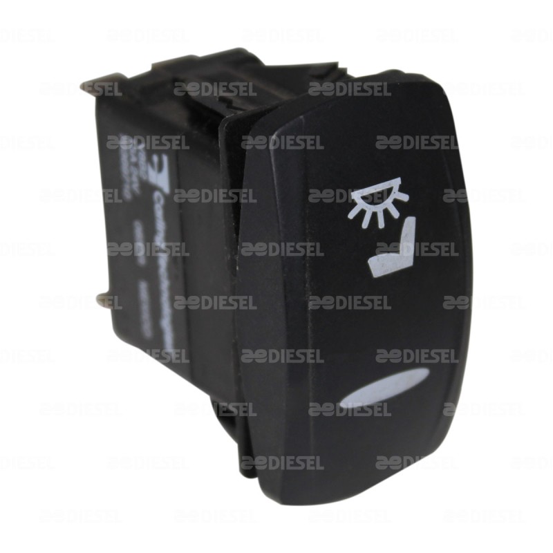 INTERRUPTOR 2 PASOS 24V TECLA MOMENTANEO V7550 V9700