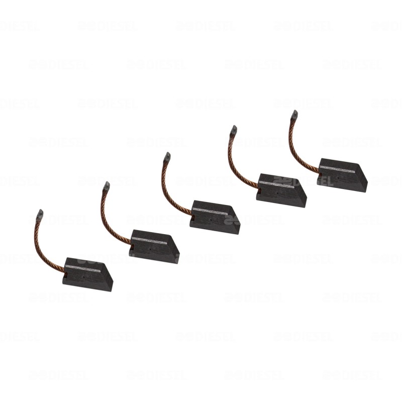 CARBÓN PARA MOTOR EVAPORADOR D15E25 SPAL PZA
