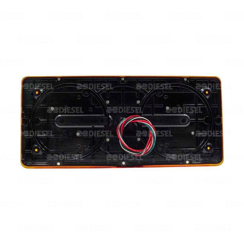 TORRETA 12/24V LED DOBLE RECTA