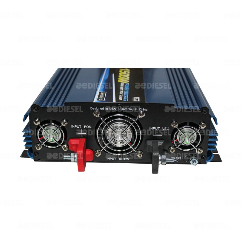 INVERSOR 12V 1500W SAL 110V