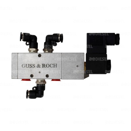 VALVUL 24V 5VIAS 1BOBINA GSG 5/2 1/4Z DE