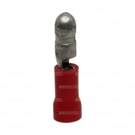 CONECTOR MACHO ROJO 157/4MM