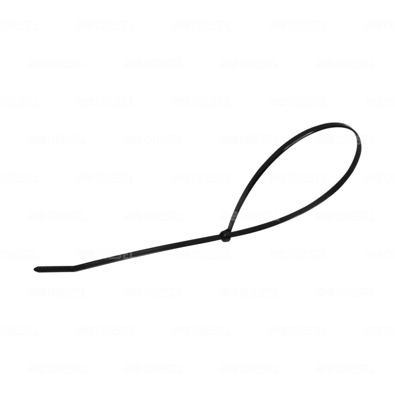CINCHO PLÁSTICO 38CM 14" NEGRO TY528MX SEGURO LAMINADO