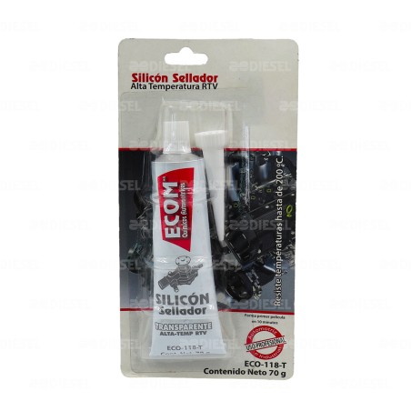 SILICÓN 70GR TRANSPARENTE ECOM