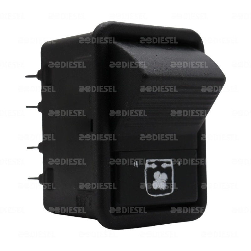 INTERRUPTOR 2P 8T LUZ VENTILADOR DESCONTINUADO