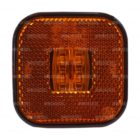 PLAFÓN 12/24V 4LED ÁMBAR CATADIOPTRIC