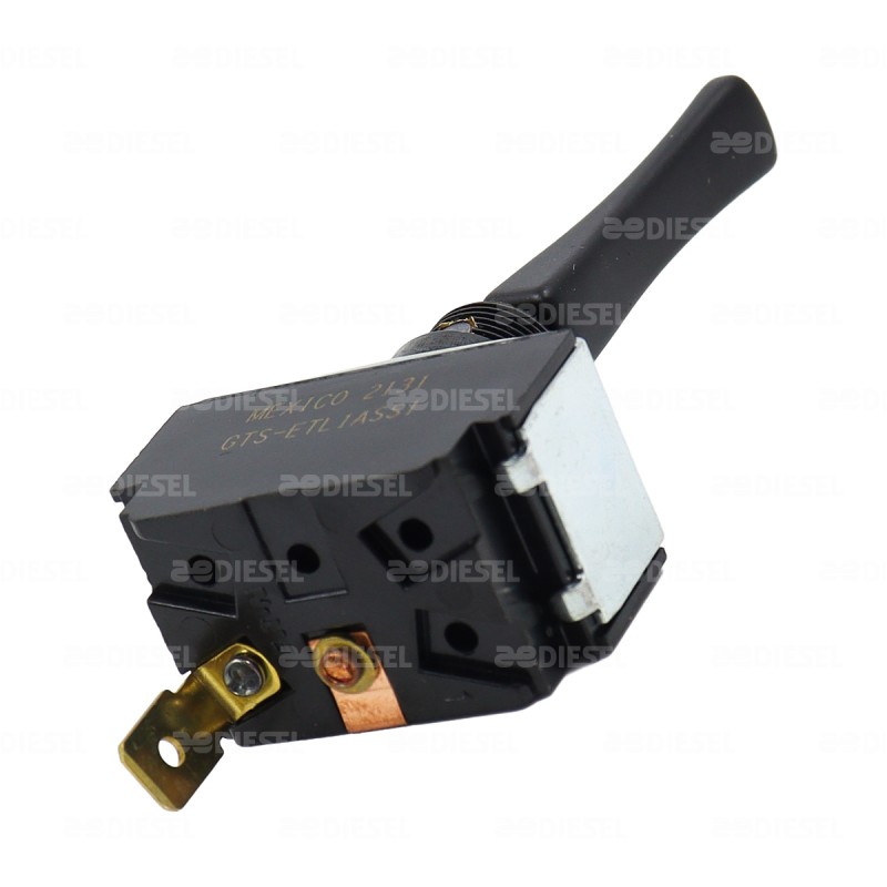 INTERRUPTOR 1 PASO 1 TERMINAL 12V LARGA C/PUENTE