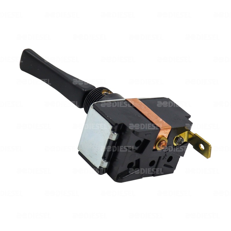 INTERRUPTOR 1 PASO 1 TERMINAL 12V LARGA C/PUENTE