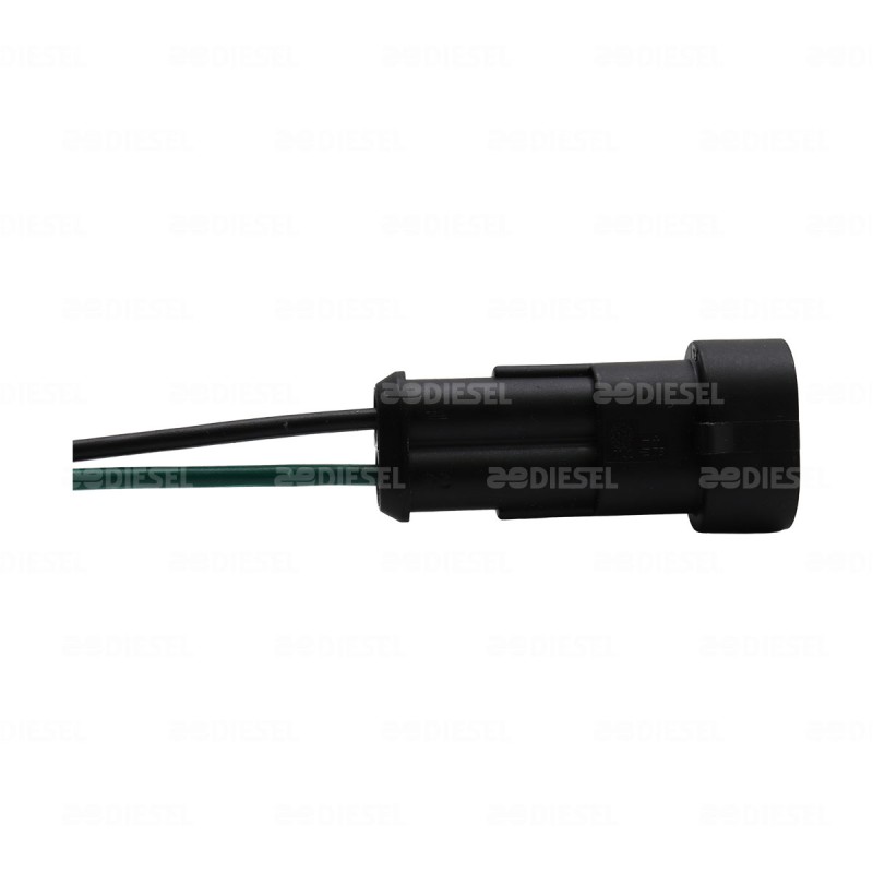 CONECTOR 2 VÍAS MACHO