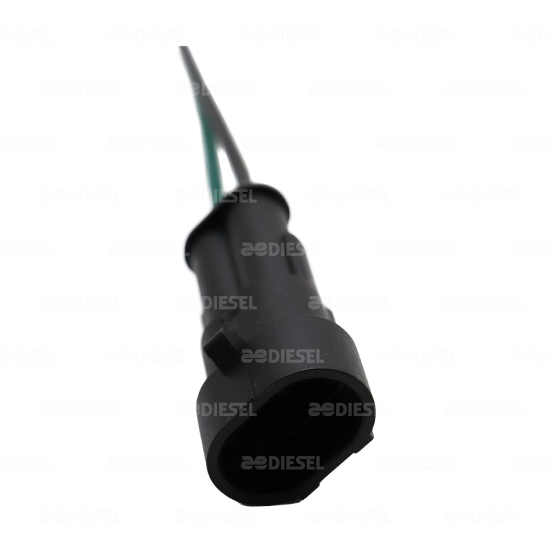 CONECTOR 2 VÍAS MACHO