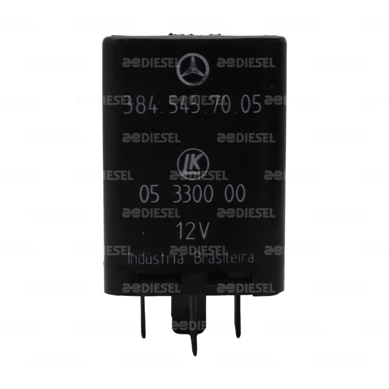 TEMPORIZADOR 12V 20A 5T A3845457005 S/S PARADA