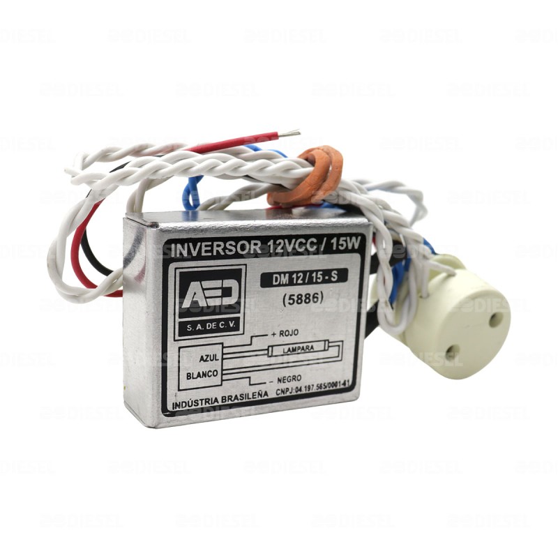 BALASTRA 12V 15W COMPACTA