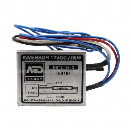 BALASTRA 12V 6W COMPACTA