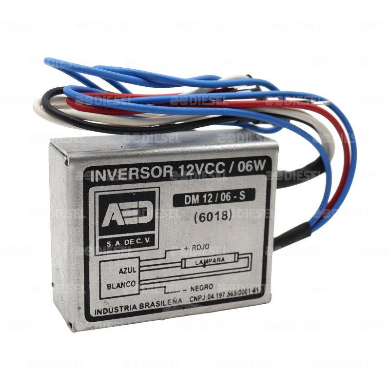 BALASTRA 12V 6W COMPACTA