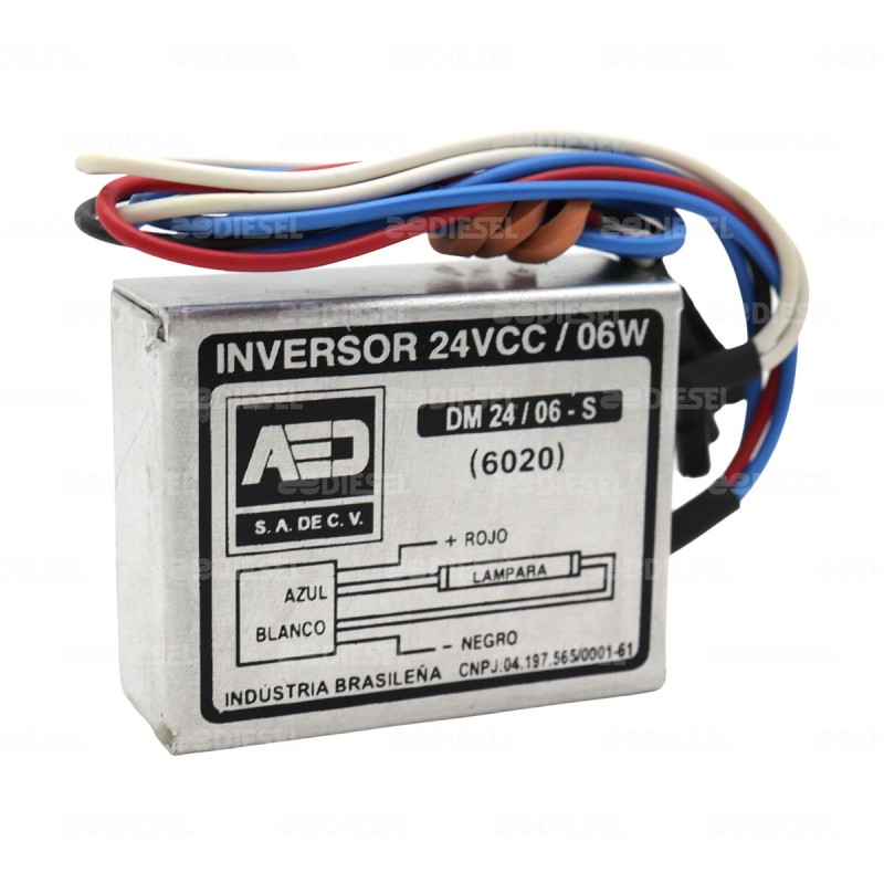 BALASTRA 24V 6W COMPACTA