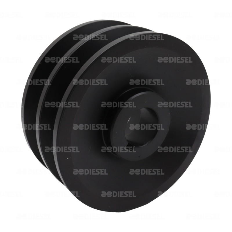 POLEA 3"1/8 2 BANDAS ALTERNADOR ALEGRO