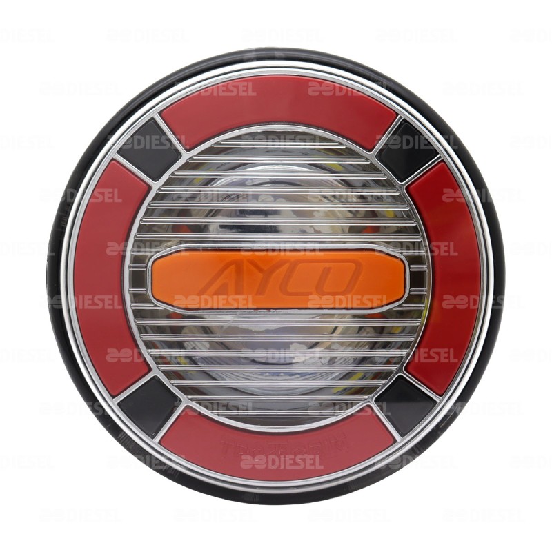PLAFON 12/24V AYCO 4F ALTA/BAJA/DIRECCIONAL/REVERSA