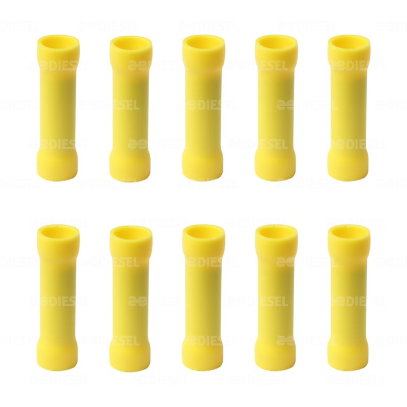 CONECTOR AMARILLO GROUNTEK BOLSA 10PZAS