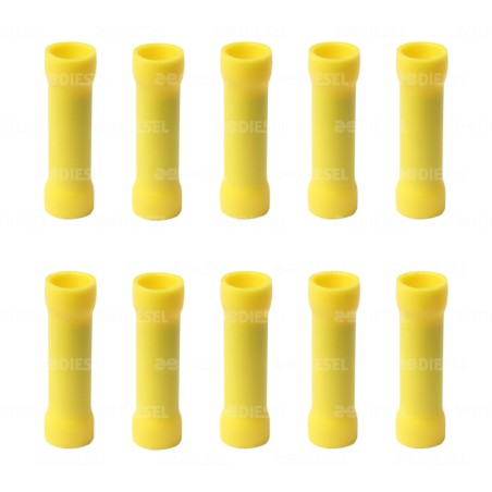 CONECTOR AMARILLO GROUNTEK BOLSA 10PZAS
