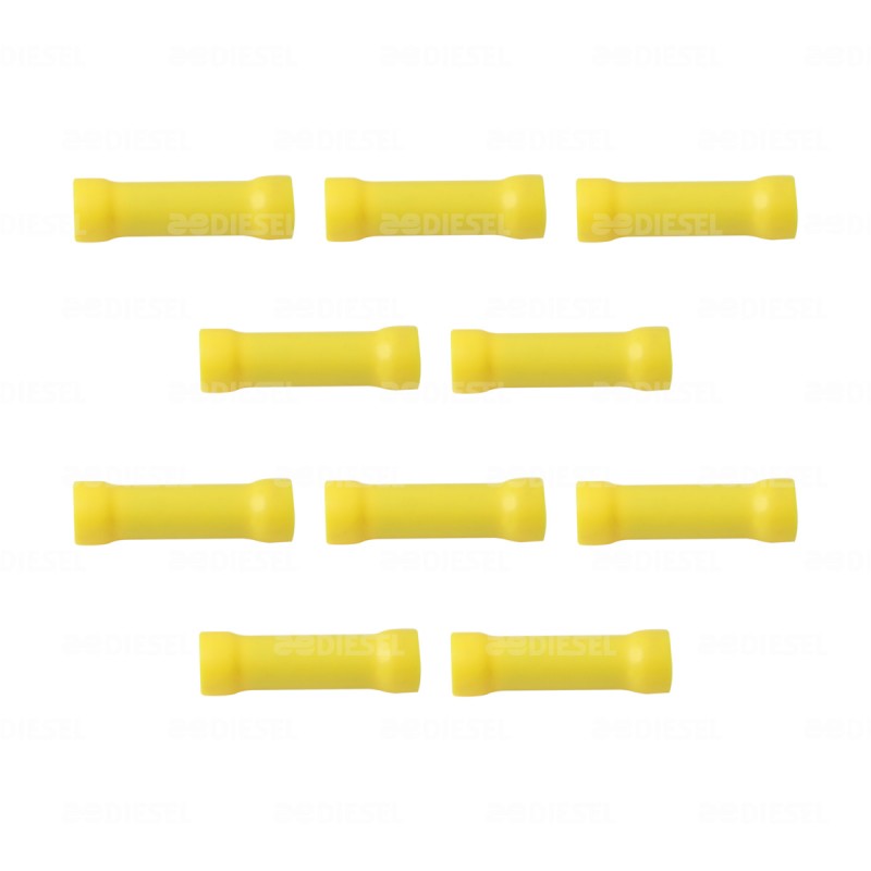 CONECTOR AMARILLO GROUNTEK BOLSA 10PZAS