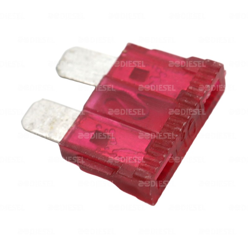FUSIBLE 10A CLAVIJA AUTOFUS ROJO=7839