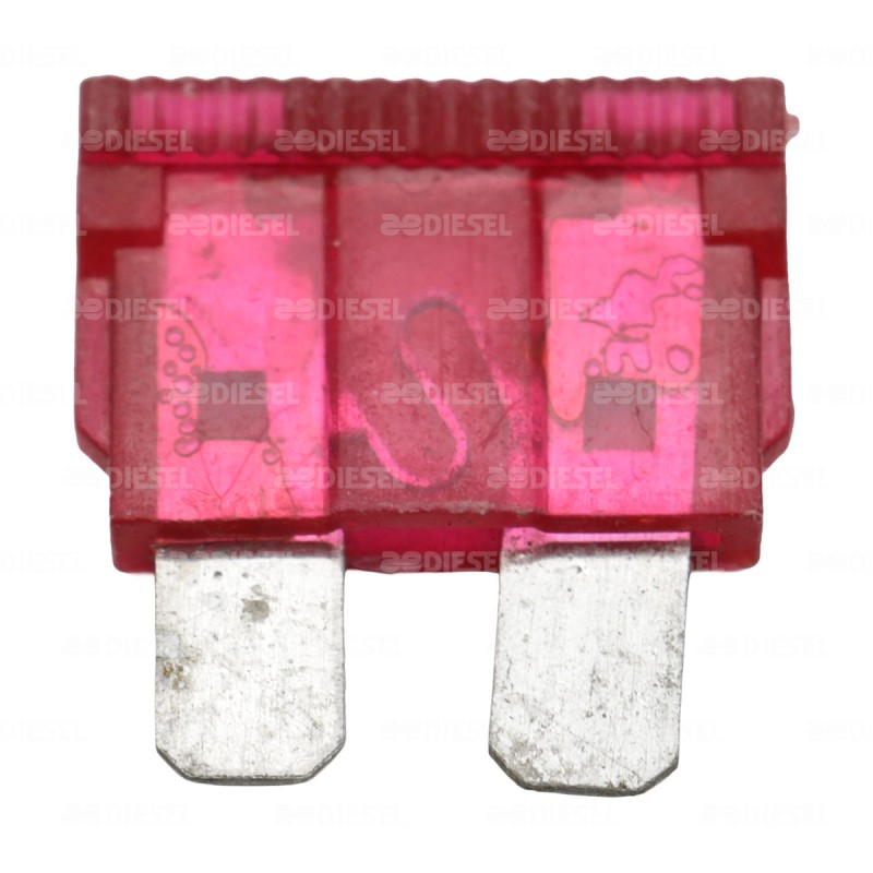 FUSIBLE 10A CLAVIJA AUTOFUS ROJO=7839