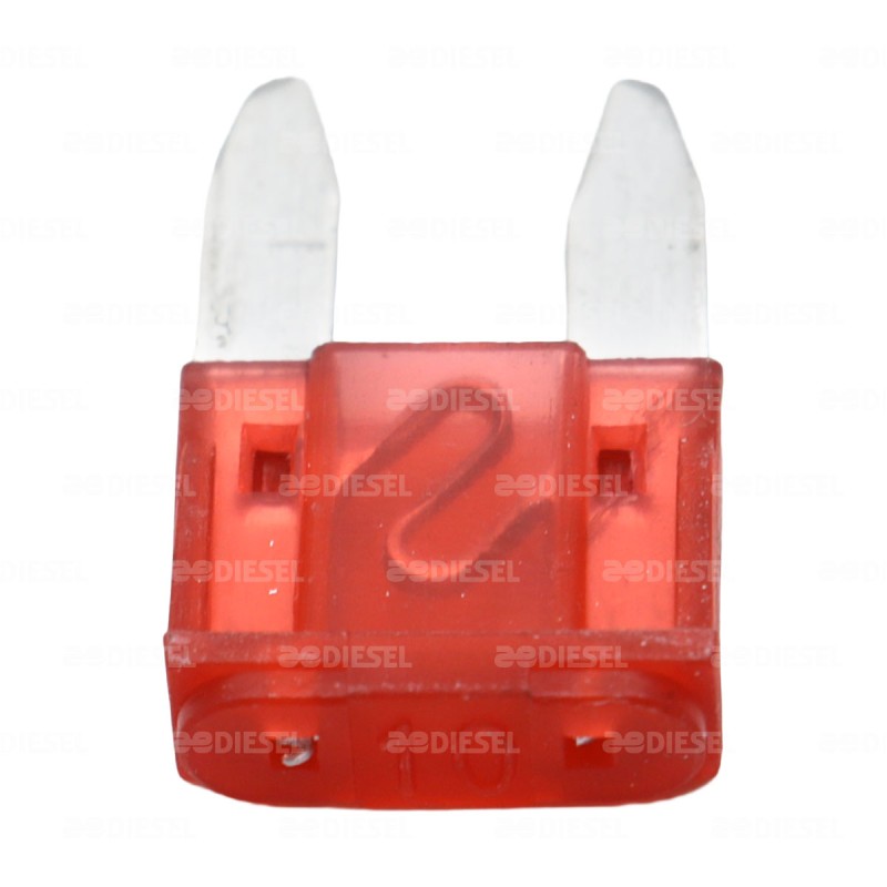 FUSIBLE 10A MINI CLAVIJA ROJO TW