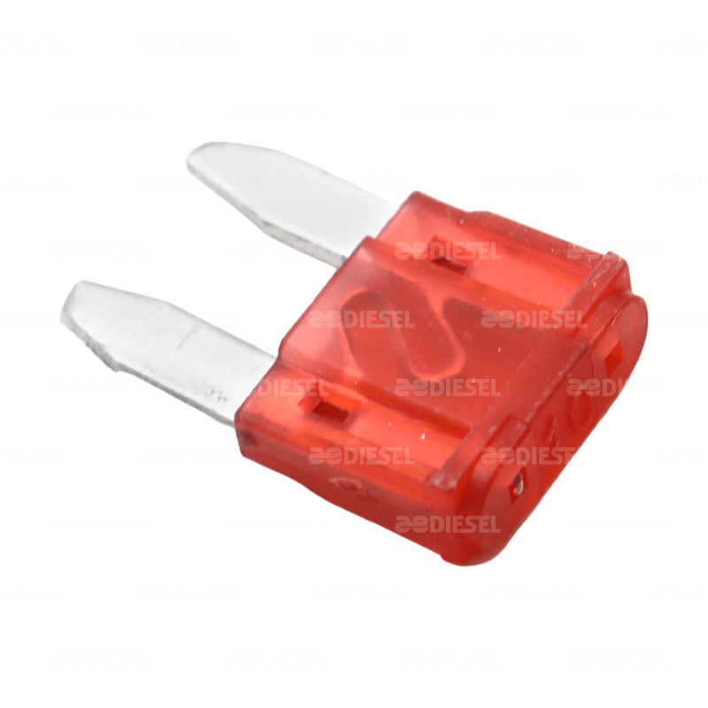 FUSIBLE 10A MINI CLAVIJA ROJO TW