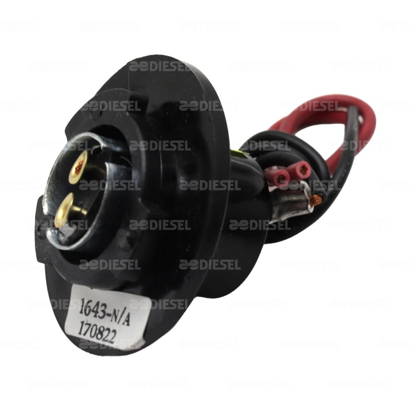 SOCKET 2 POLOS P/ DISP GIRATORIO TIPO