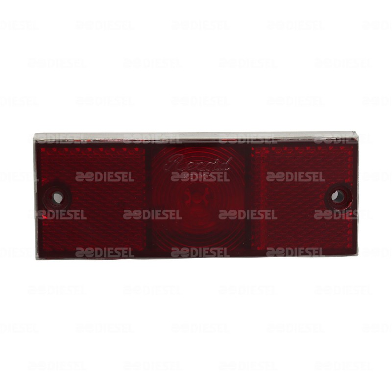 PLAFÓN 12V 3 LED ROJO LATER STRADA C11