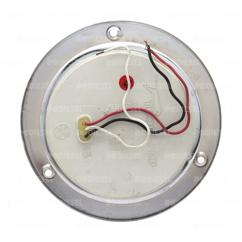 PLAFÓN 12V 7LED ROJO ESTROBO 776SCR