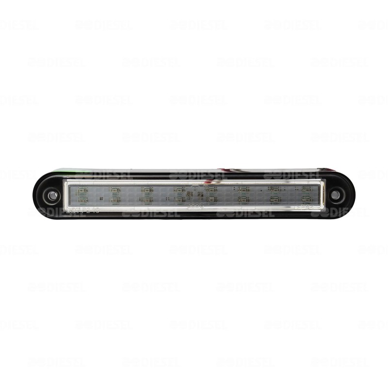 PLAFON 12V/24V LED ROJO LAT RT