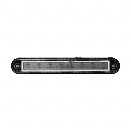 PLAFON 12V/24V LED ROJO LAT RT