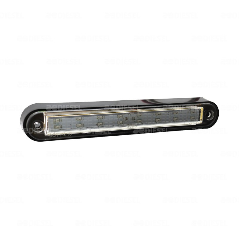 PLAFON 12V/24V LED ROJO LAT RT
