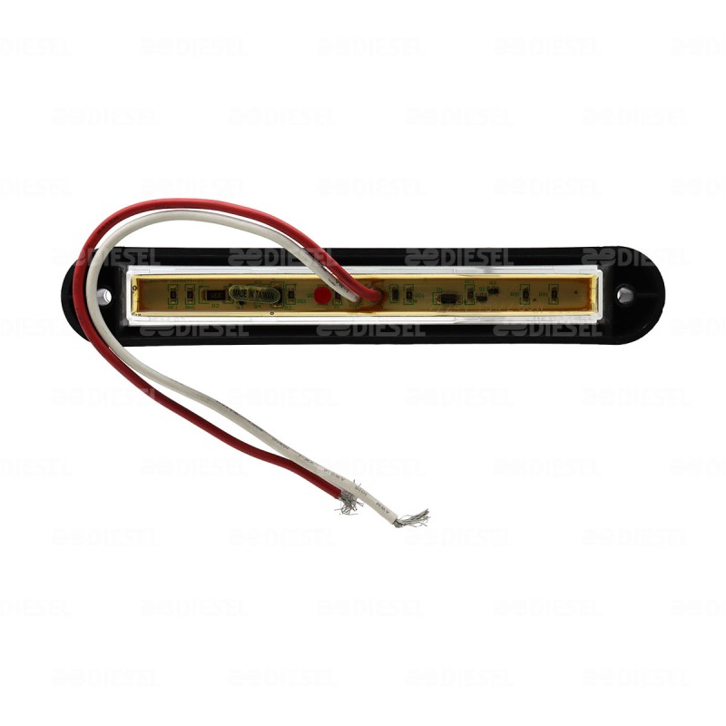 PLAFON 12V/24V LED ROJO LAT RT