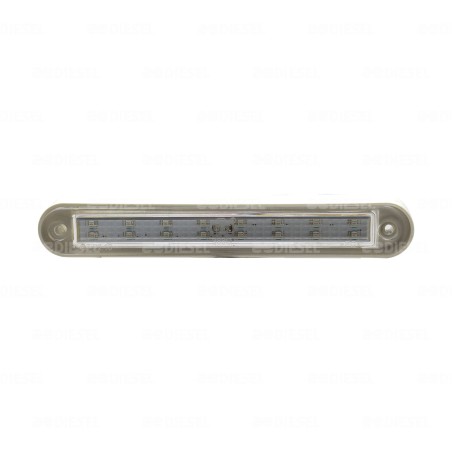PLAFON 12V/24V LED AZUL RECT