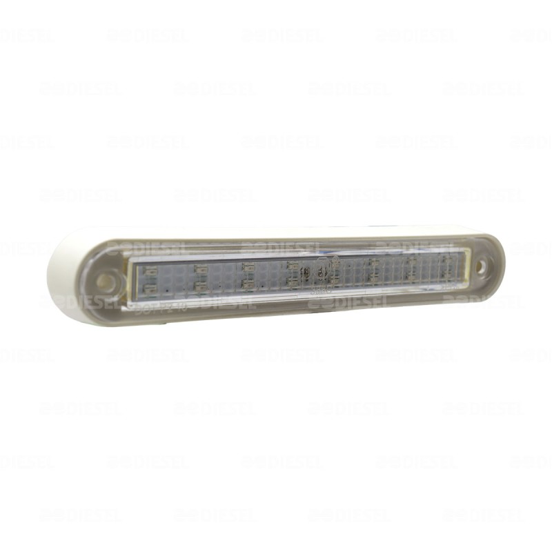 PLAFON 12V/24V LED AZUL RECT