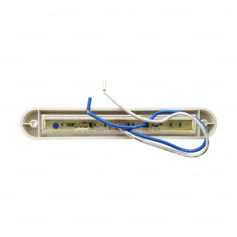 PLAFON 12V/24V LED AZUL RECT