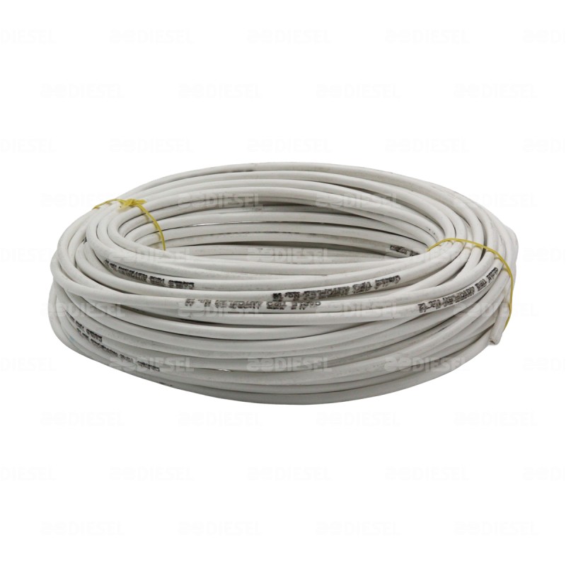 CABLE #12 PLASTICO FLEX ROLLO 30MTS BCO