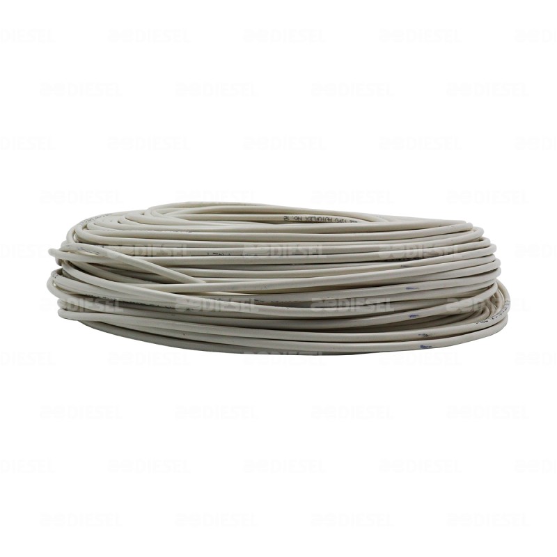 CABLE #12 PLASTICO 100MT BLANCO